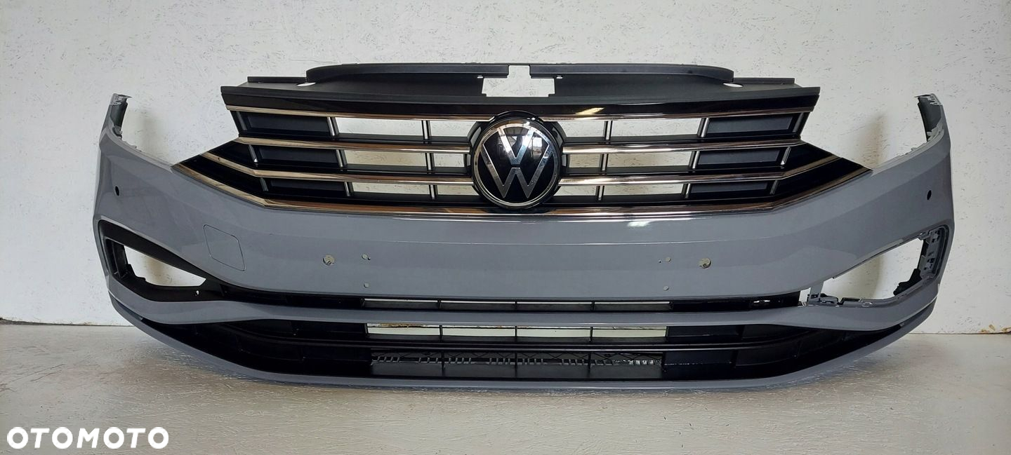 VW PASSAT B8 3G0 LIFT ZDERZAK PRZEDNI KRATKI GRIL ATRAPA - 7