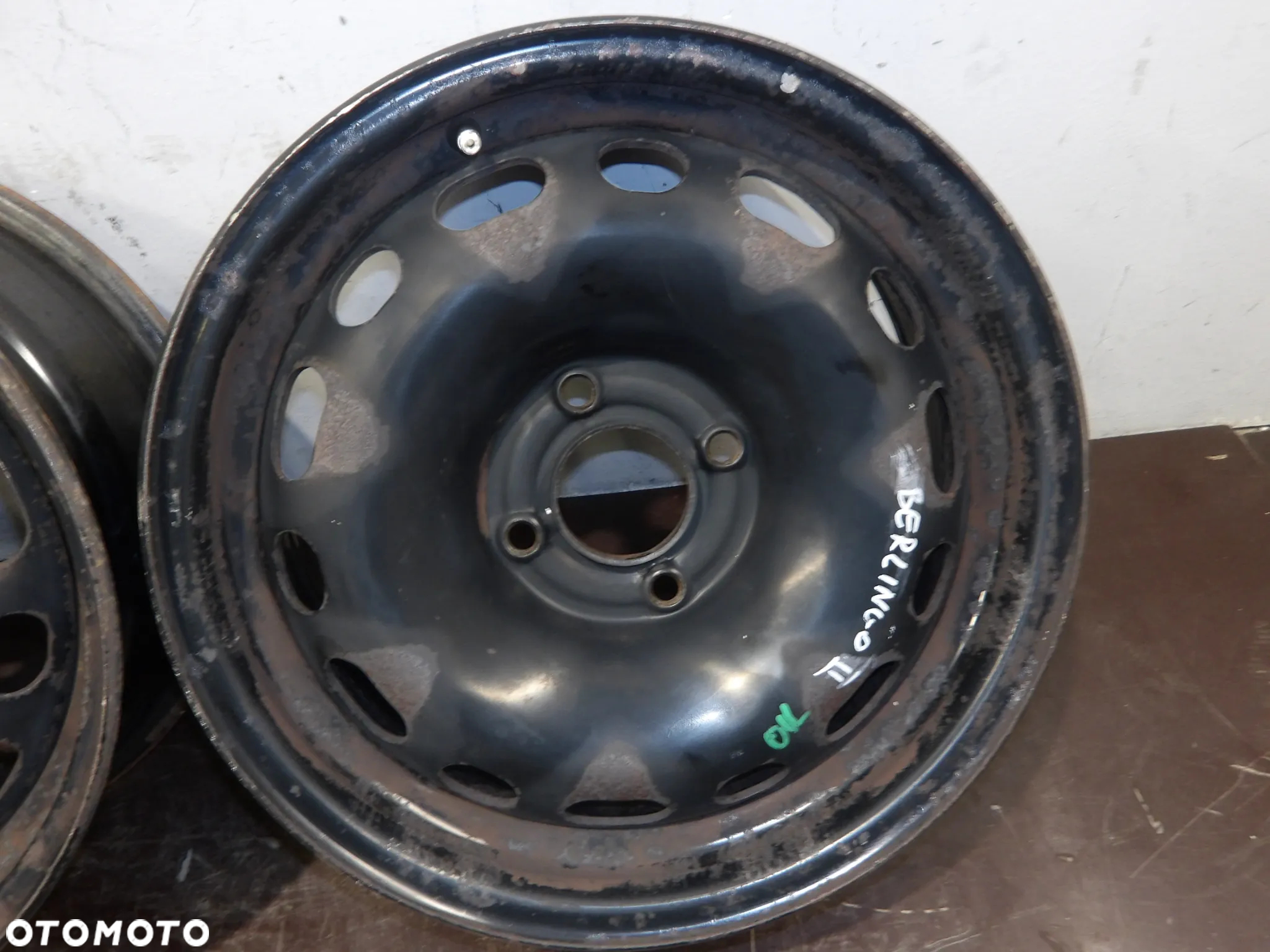 CITROEN BERLINGO II LIFT 12-18 1.6B FELGI STALOWE STALÓWKI 4x108 6.5J ET26 R16 - 5