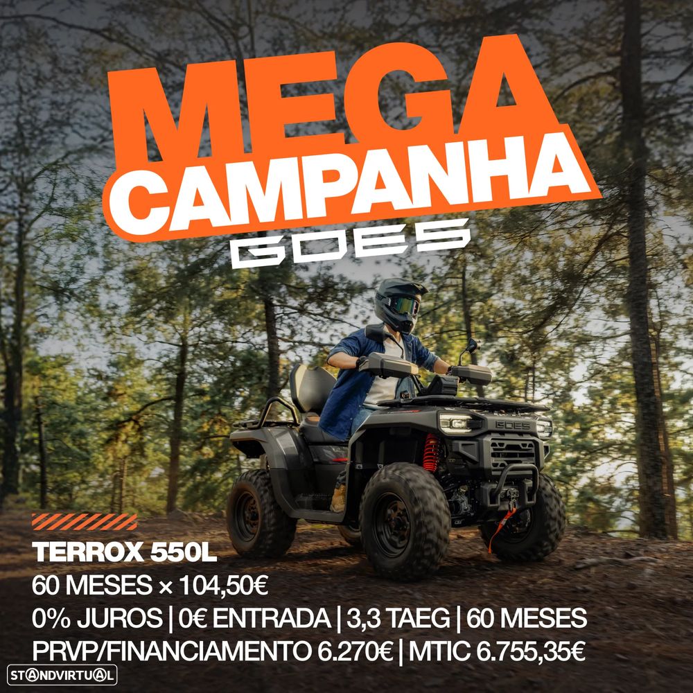 Goes Terrox 550L (FINANCIAMENTO 0% JUROS) - 1