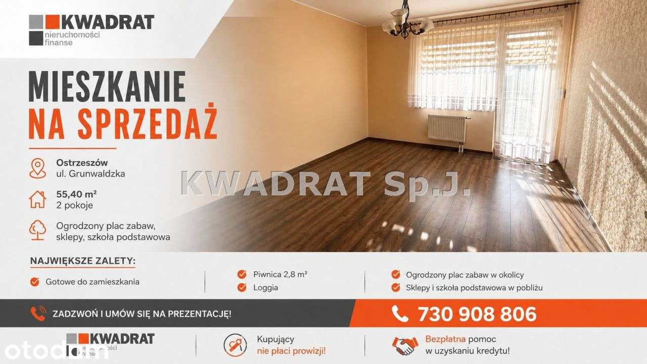 Mieszkanie z garażem- Grunwaldzka Ostrzeszów