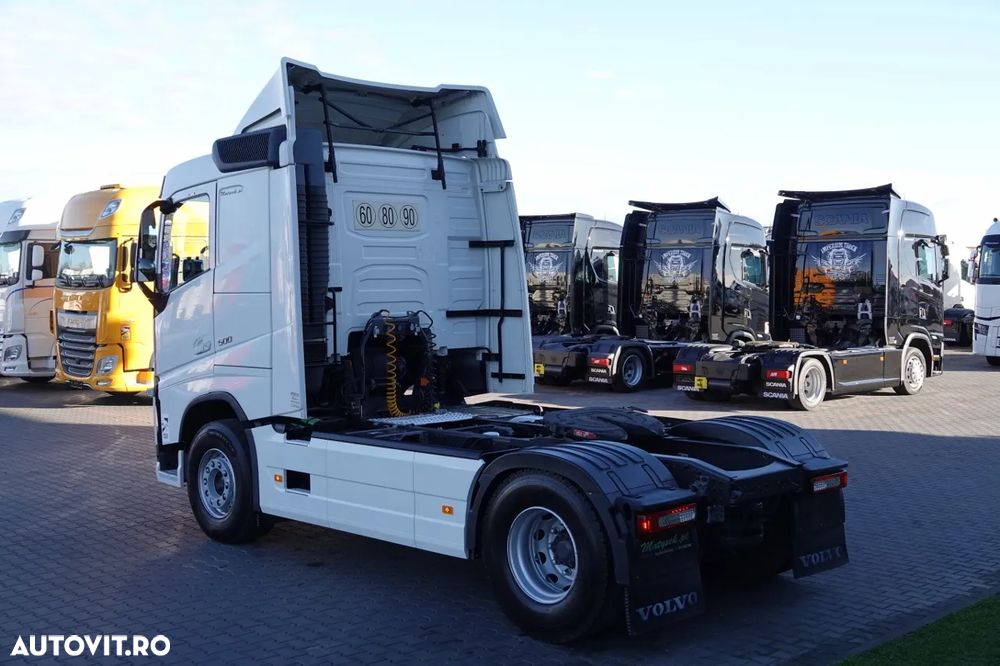Volvo FH 500 / CABINĂ JOSĂ / I-SHIFT / ANVELOPE 100% / - 8