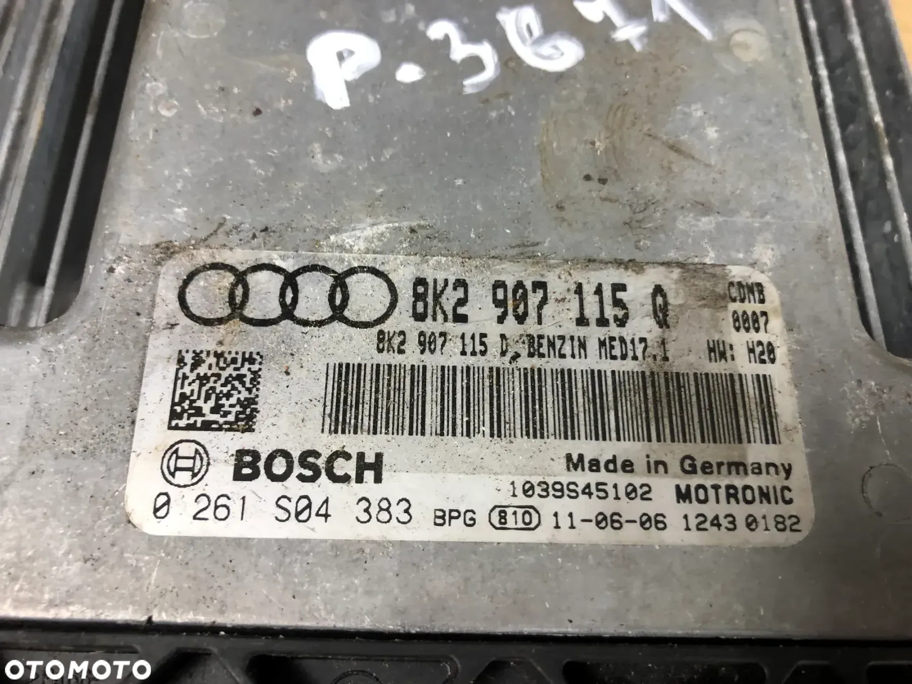 Komputer Sterownik Silnika Audi A5 8T A4 B8 2.0 TFSI 8K2907115Q -Gwarancja Wysyłka Montaż - 2