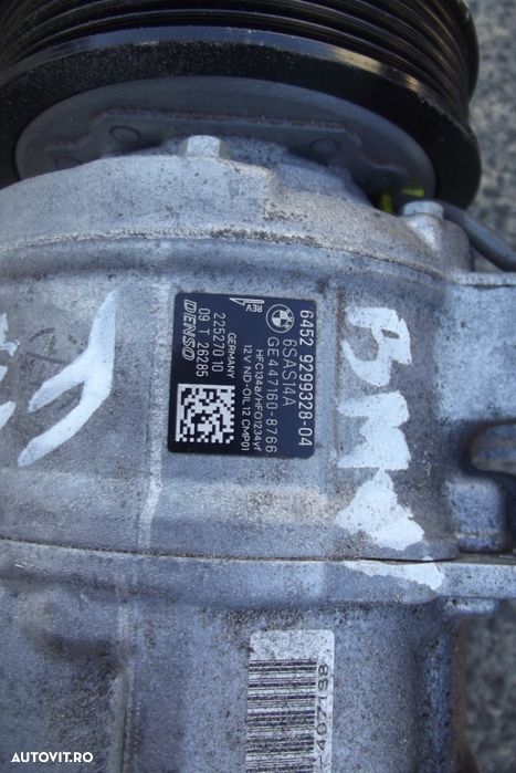 Compresor clima BMW F30 motor 2.0  compresor clima F31 - 4