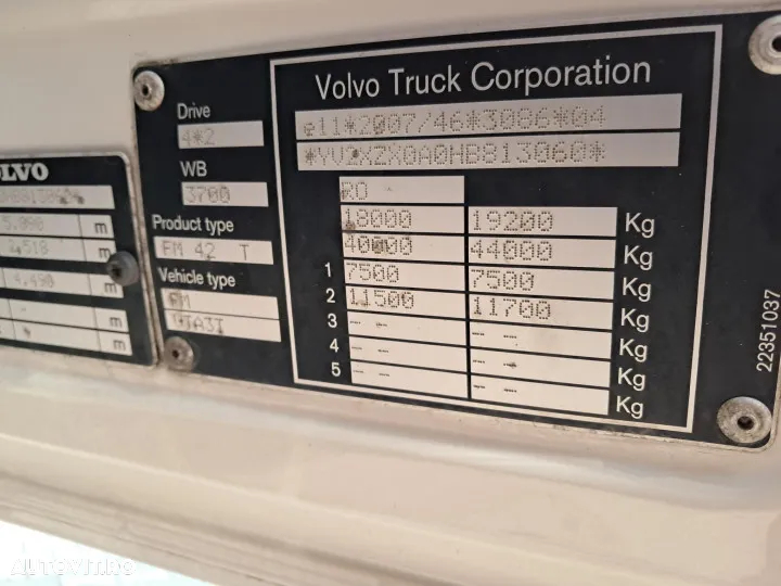 Volvo fm 450 460cp euro 6 automat - 33