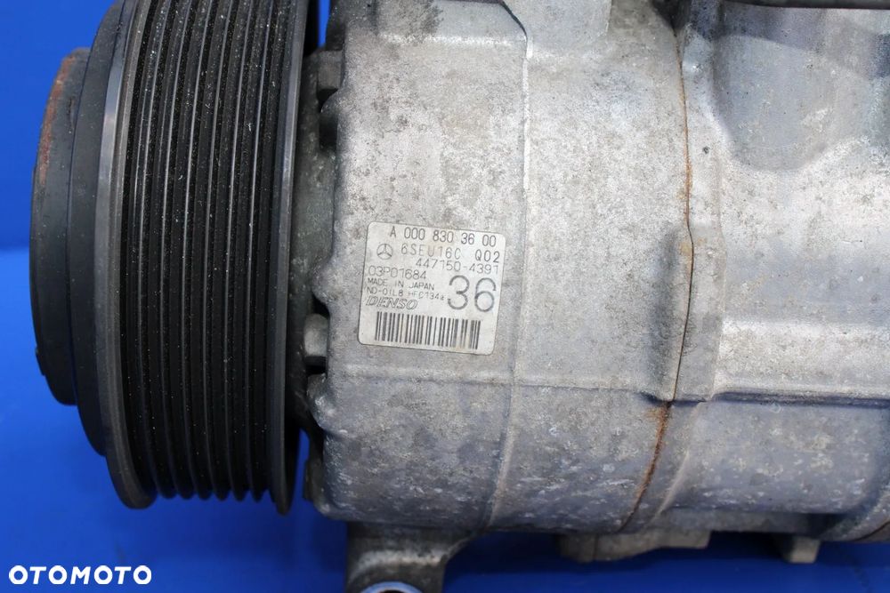 Kompresor sprężarka pompa klimatyzacji Mercedes W218 C218 W212 A0008303600 - 4
