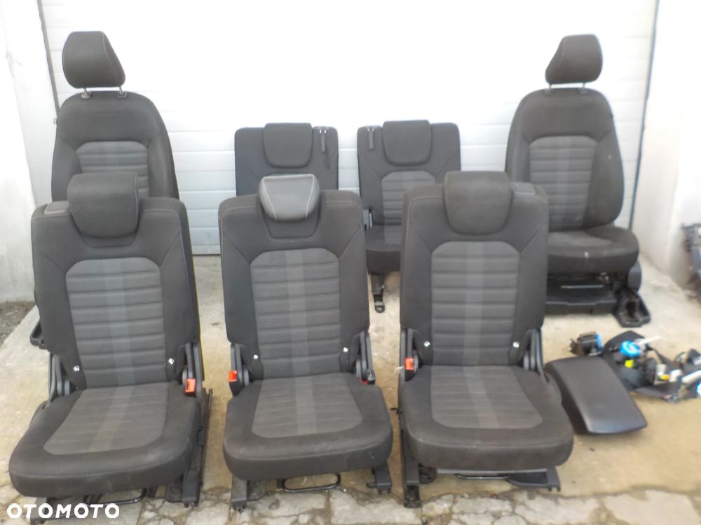 FORD GALAXY MK4  FOTELE BOCZKI PASY KOMPLET - 7