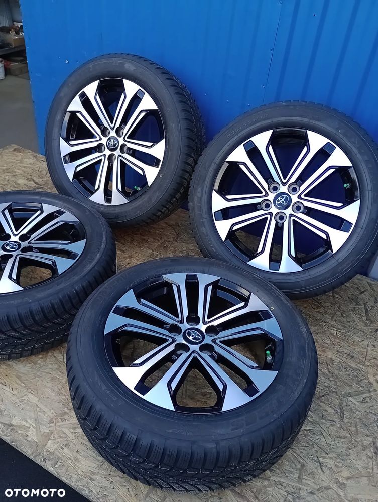 KOŁA ZIMOWE ALUMINIOWE TOYOTA C-HR 5x114 R18 7J ET35 NOWE OPONY TOYO OBSERVE 225/55 R18 102V - 2