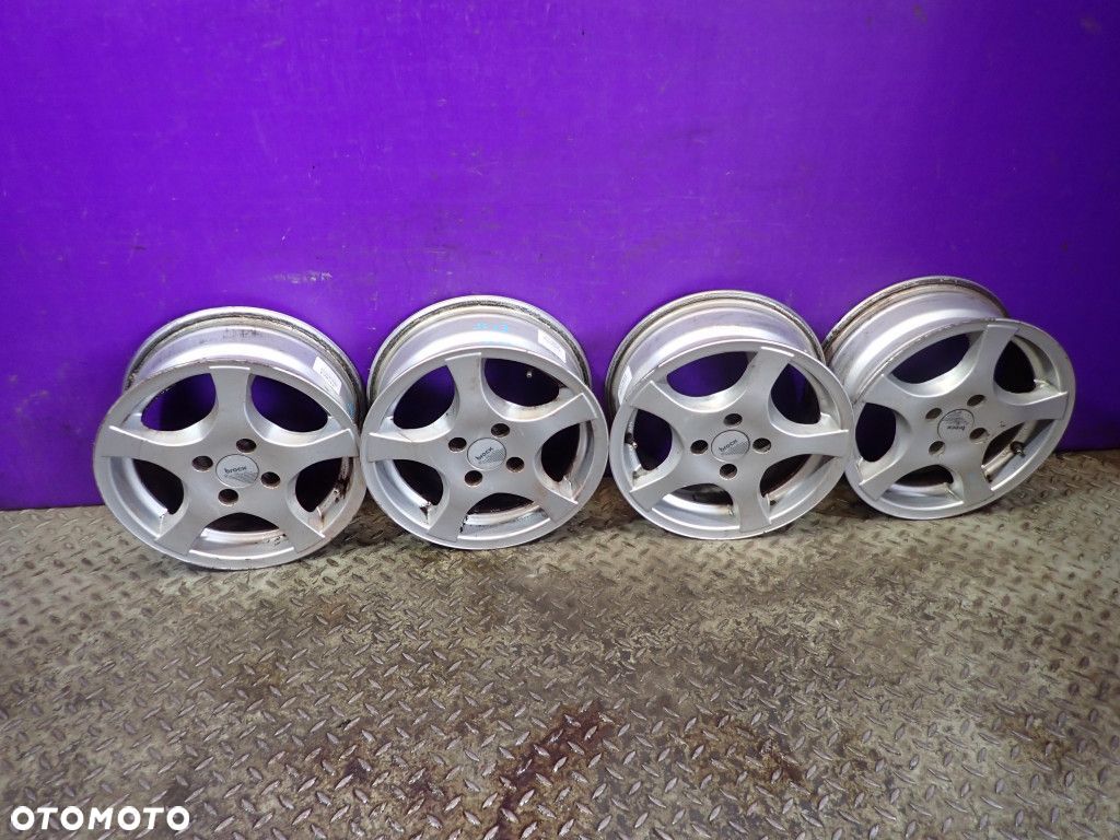 SEAT IBIZA II 6K VOLKSWAGEN POLO FELGI ALUMINIOWE R14 6J 14R ET35 4x100 - 1