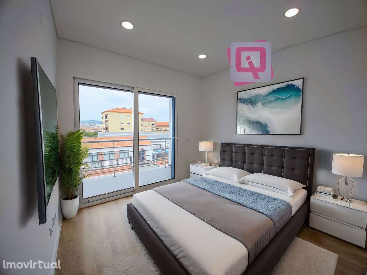 Apartamento T3 com parqueamento. Perto da praia - Grande imagem: 4/16