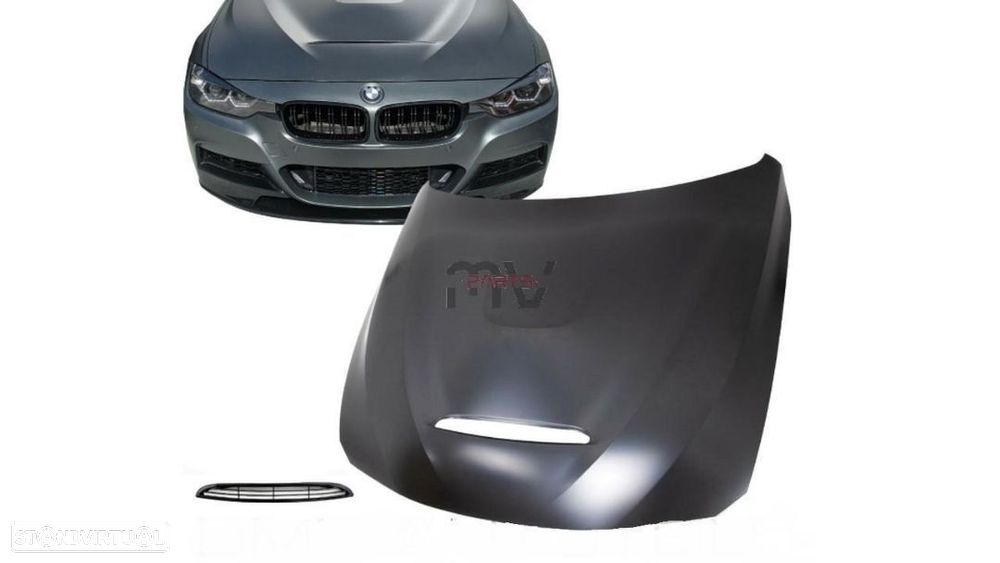 Capô Bmw Série 3 F30 F31 Look M3 Série 4 F32 F33 F36 Look M4 - 1