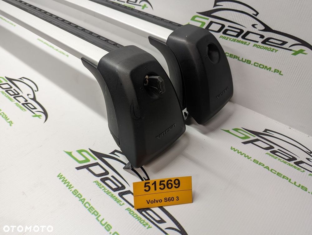 Bagażnik dachowy bazowy belki poprzeczki Oryginał Volvo S60 3 - 1