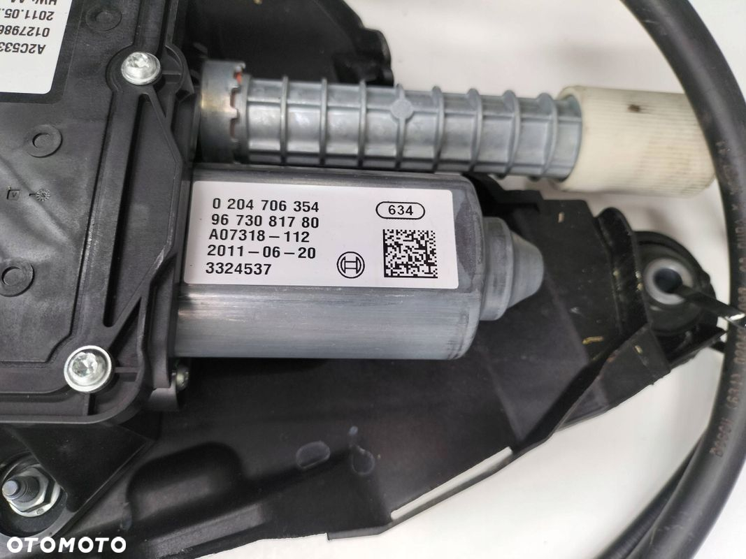 HAMULEC RĘCZNY ELEKTRYCZNY CITROEN C4 PICASSO I 9673081780 A2C53379974 - 7