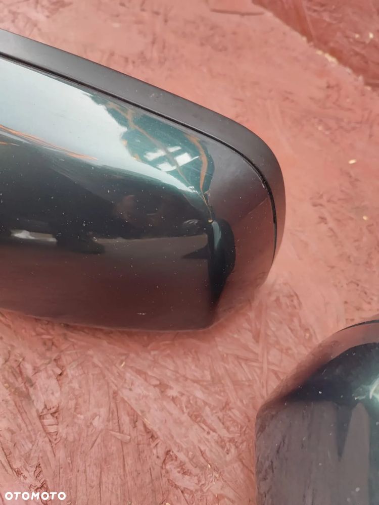 BMW E60 LCI / E61 LCI. ORYGINALNE LUSTERKA EUROPA LEWE / PRAWE ELEKTRYCZNIE SKŁADANE, FOTOCHROMATYCZNE PODGRZEWANE. W KOL. TIEFGRUEN METALLIC. O NR: 7 078 359 / 7 078 360 / 6 974 452 / 6 974 453 OEM. SPRAWNE W 100%. - 9