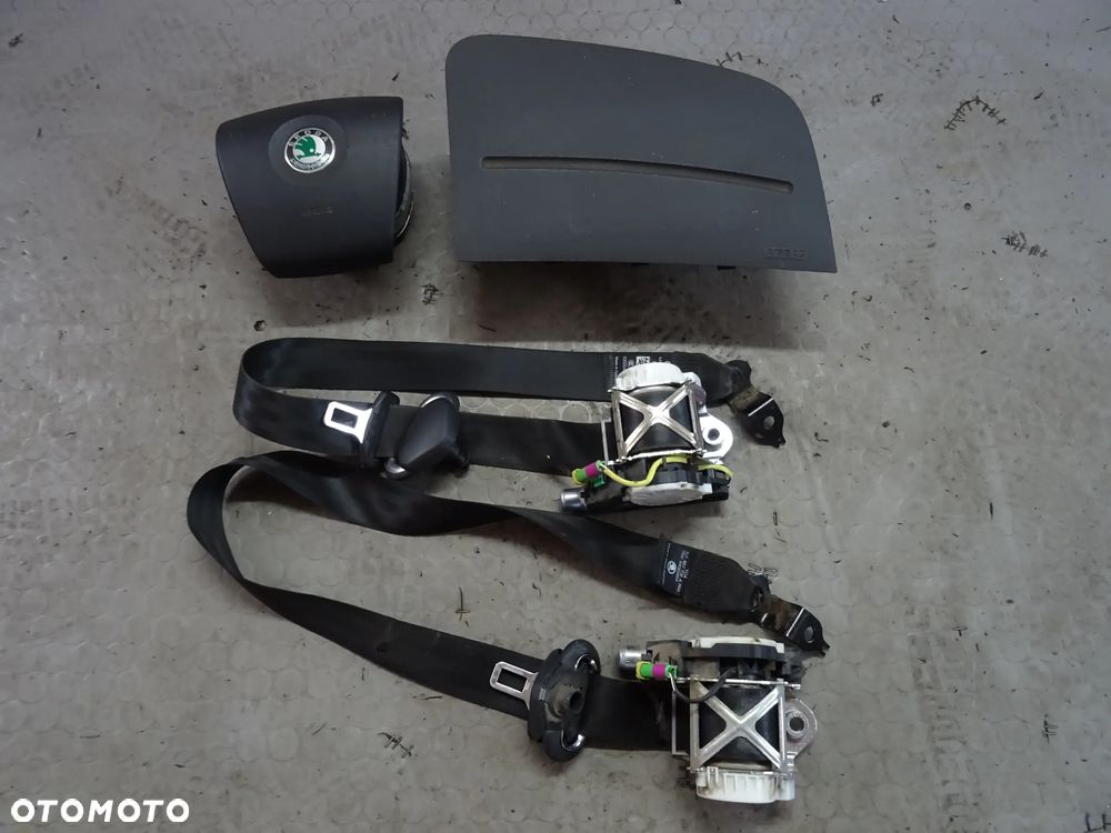 poduszki pasy Air BAG skoda Fabia Roomster 06-09 czesci - 1