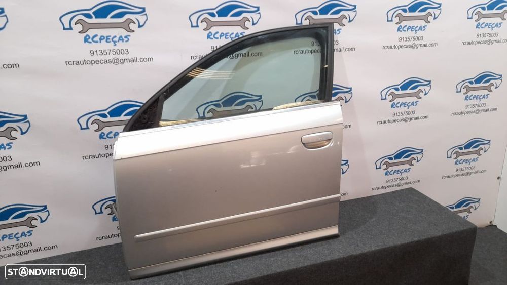 PORTA PORTAS FRENTE FRONTAL ESQUERDA AUDI A4 B7 SLINE 8E0831051L 8E0831051 FECHO ELEVADOR MOTOR PUXADOR VIDRO RETROVISOR RETROVISORES - 4