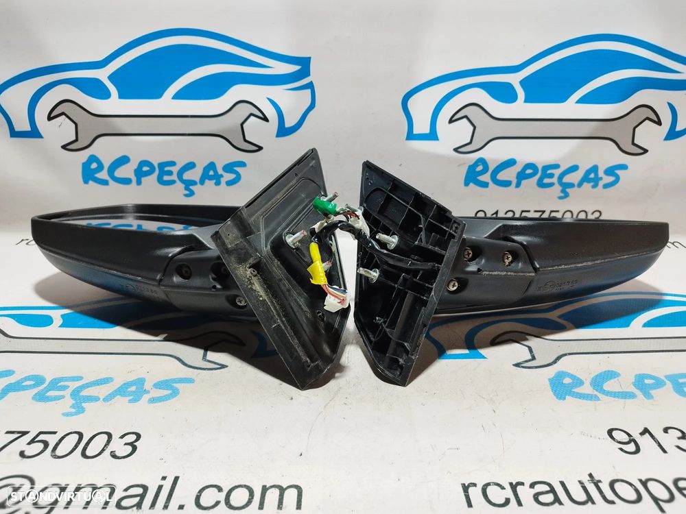 ESPELHO RETROVISOR ESQUERDO DIREITO MITSUBISHI LANCER VIII 8 MK8 7632A09307 7632A09308 ELETRICO AQUECIDO ESPELHOS RETROVISORES - 8