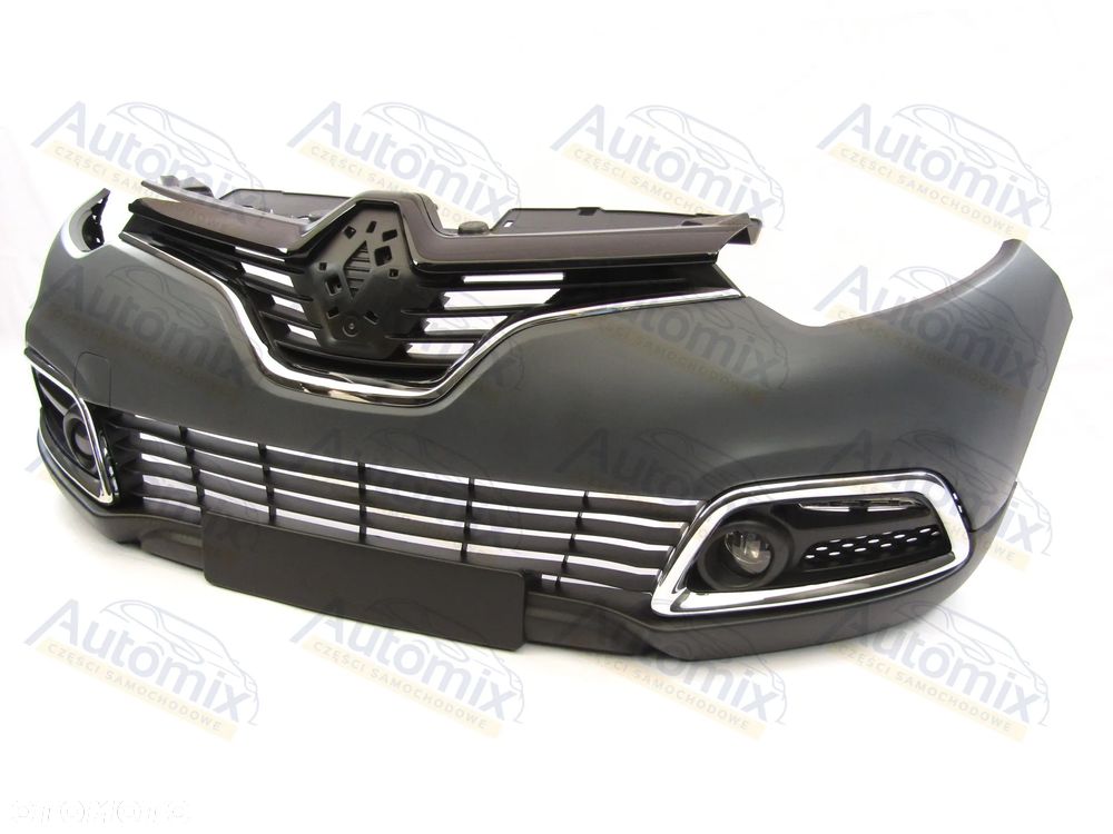 Zderzak przedni Renault Captur 13 - 16 halogeny / lampy LED Kompletny ! - 2