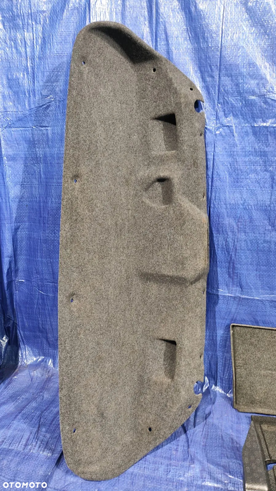 TAPICERKA BAGAŻNIKA KOMPLET PODŁOGA WYPEŁNIENIE PODŁOGI WYKŁADZINA OSŁONA PASA TYLNEGO BOCZEK LEWY PRAWY STYROPIAN USZCZELKA KLAPY WKŁAD 6948517 6946518 6988986 7054959 7054960 7131296 7157097 7188773 7009182 7129254 BMW E64 LCI LIFT - 7