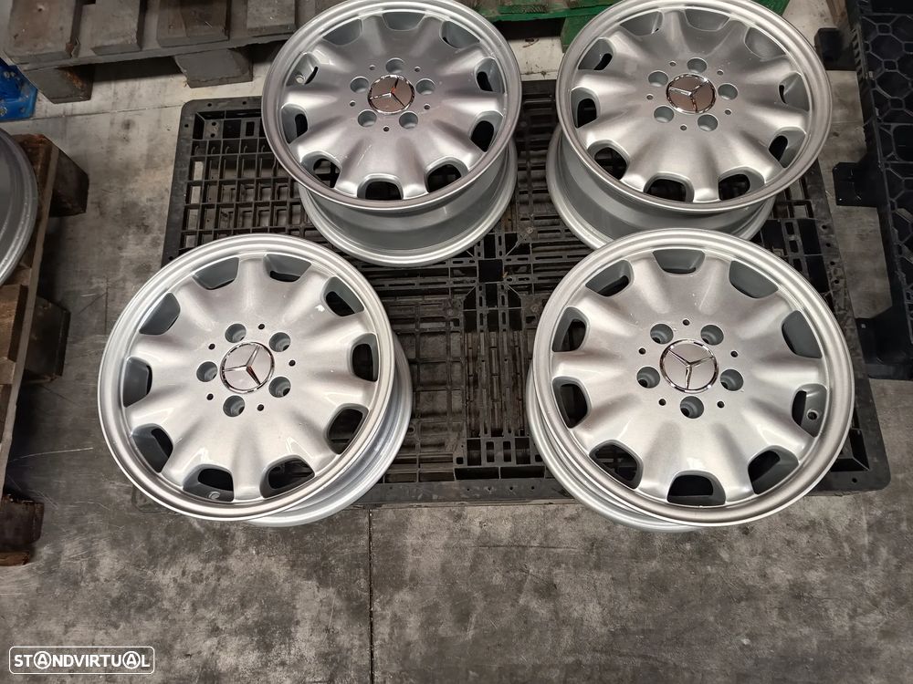 Conjunto Jantes 15 Originais Mercedes-Benz  Ref: 2104010102 - 1