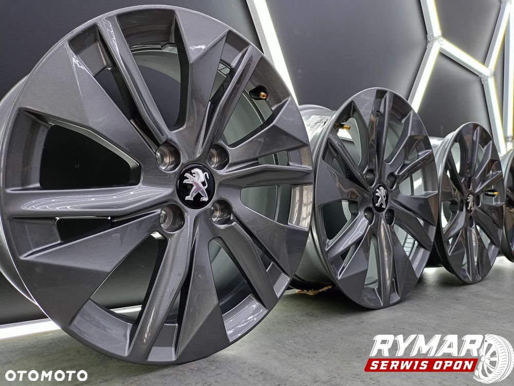 ŚLĄSK ALUFELGI 6.5X16" 4x108 ET32 ORYGINAŁ PEUGEOT KOMPLET - 1