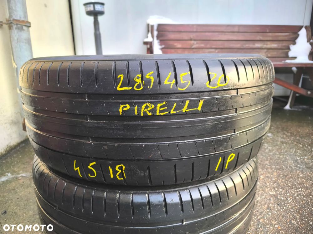 285/45R20 108W Opony Letnie Lato PIRELLI P ZERO TM PZERO 4,5mm Legnica ALU-RAD 285/45 - 2