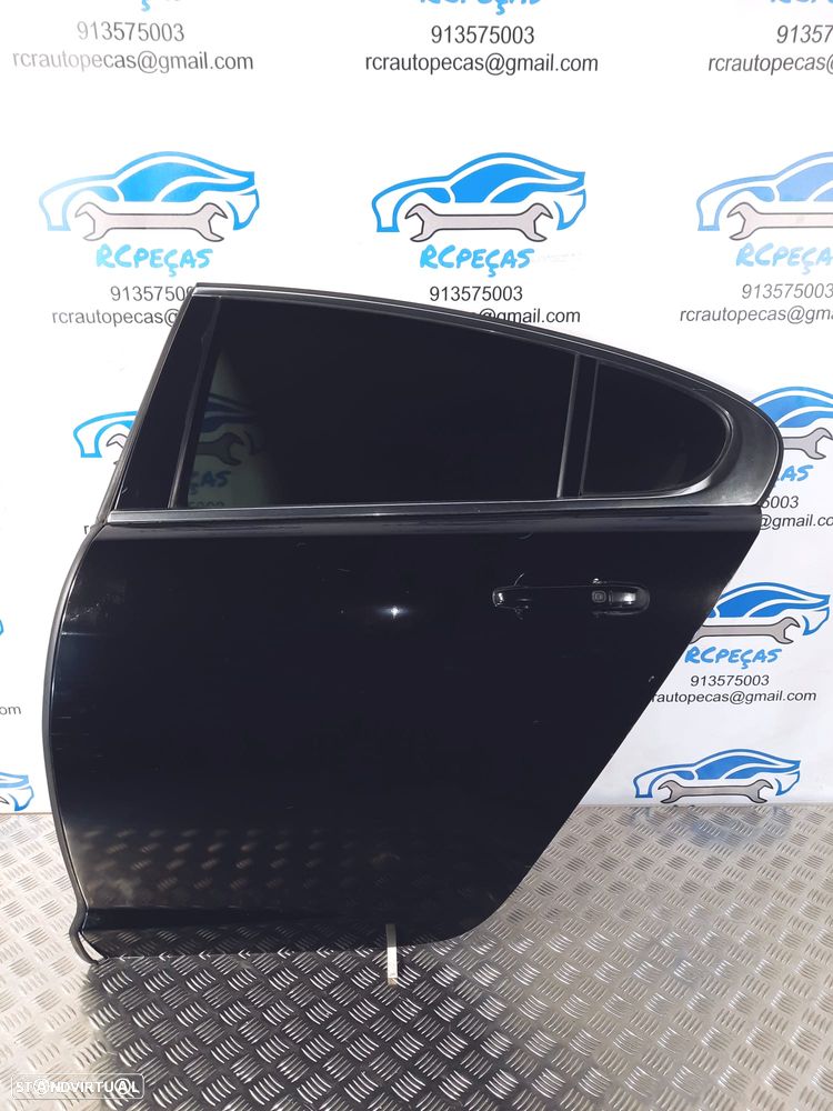 PORTA PORTAS TRASEIRA TRÁS ESQUERDA JAGUAR XF I 1 MK1 X250 8X23F24631AB 8X23 F24631 AB FECHO ELEVADOR MOTOR PUXADOR VIDRO