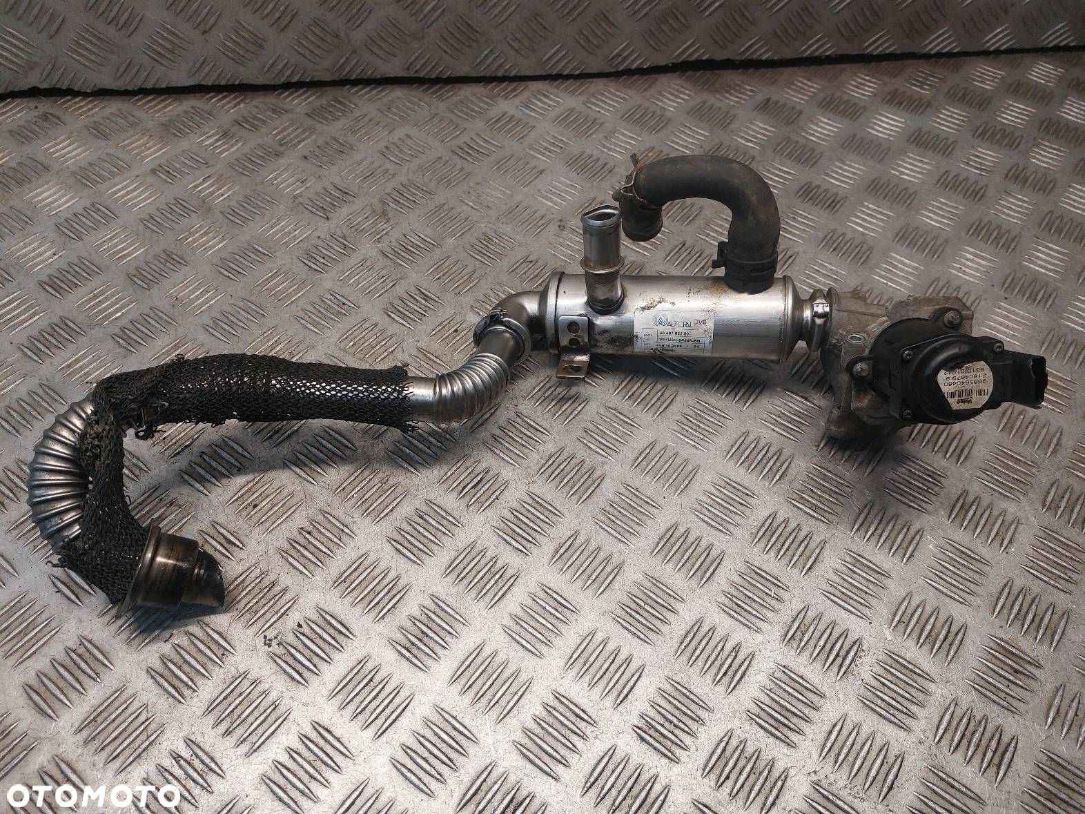 CHŁODNICA EGR ZAWÓR CITROEN BERLINGO II 1.6 HDI 9646762280 9685640480 - 1