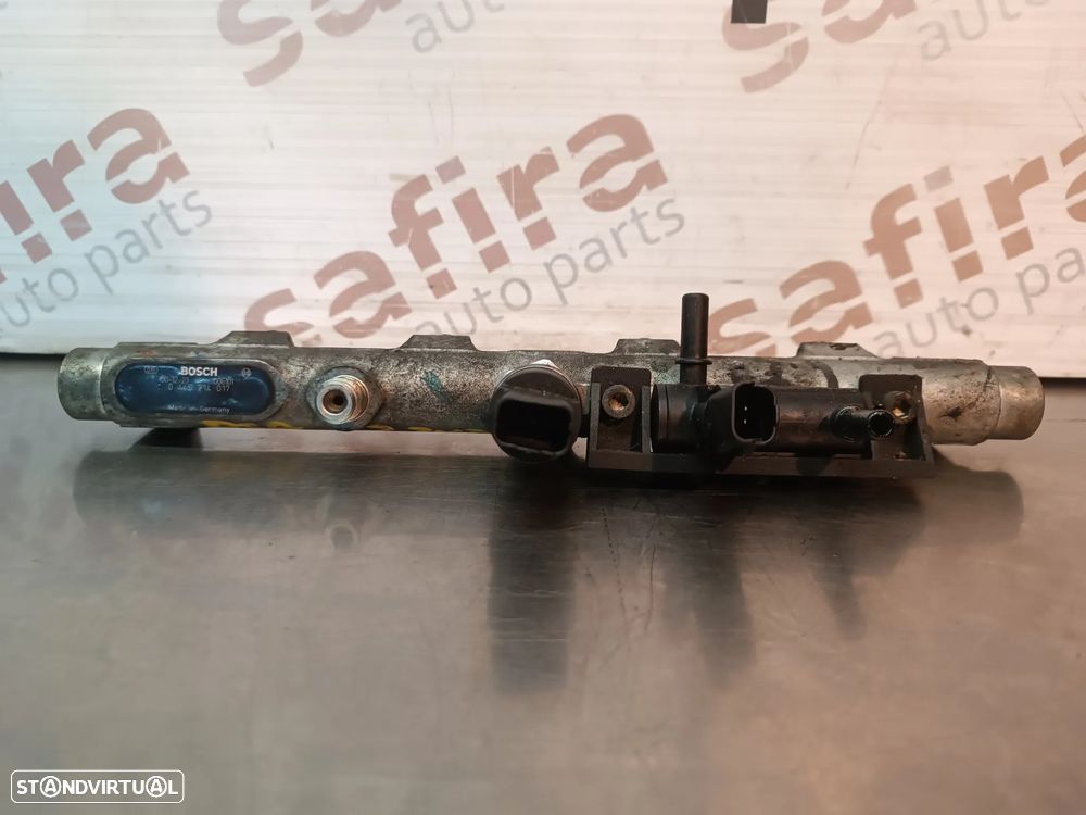 REGUA / RAMPA DE INJECÇÃO COM VALVULAS PEUGEOT 607 807 CITROEN C5 C8 2.2HDI 0445214017 - 5