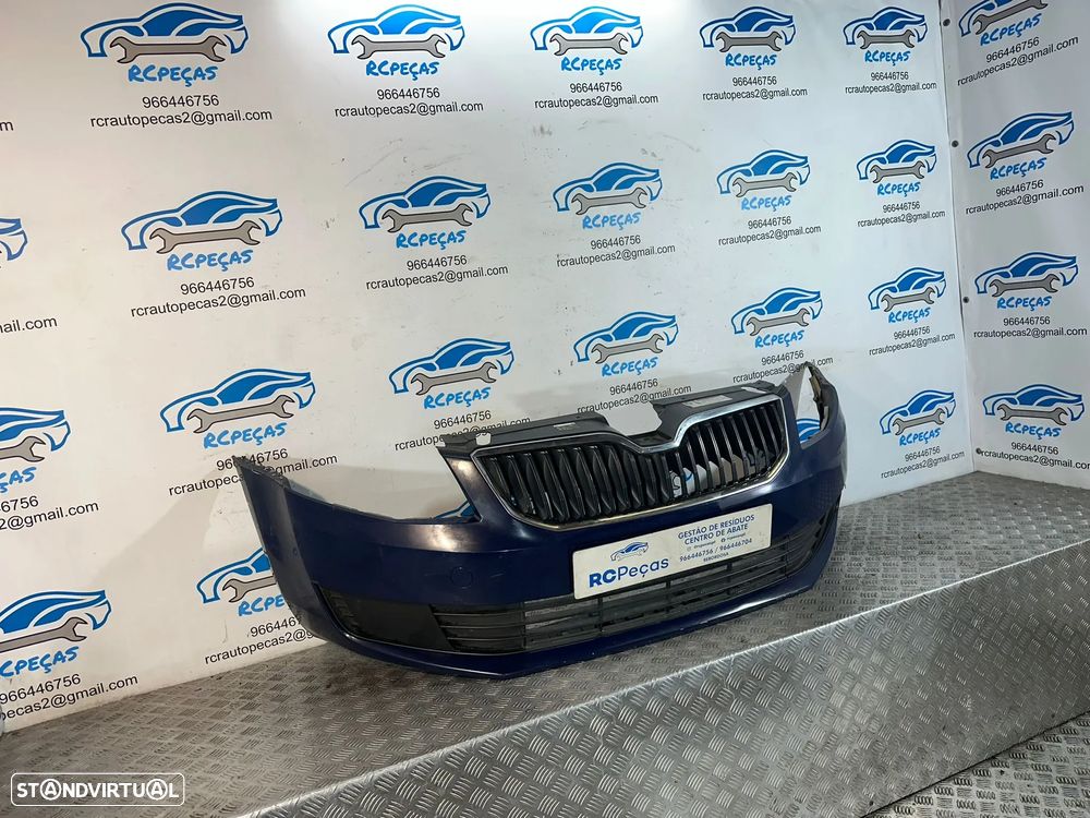 .Parachoques Frente Frontal Original Skoda Octavia 3 MK3 III Fase 1 2013 a 2016 - 3