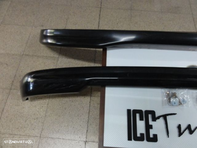 Kit Lip / Spoiler frontal + Traseiro  Honda Civic 92-95 3 Portas Type R style em plástico ABS - 7
