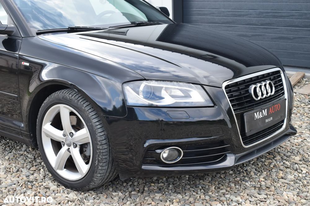 Audi A3 2.0 TDI ack DPF quattro S line Sportpaket (plus) - 11