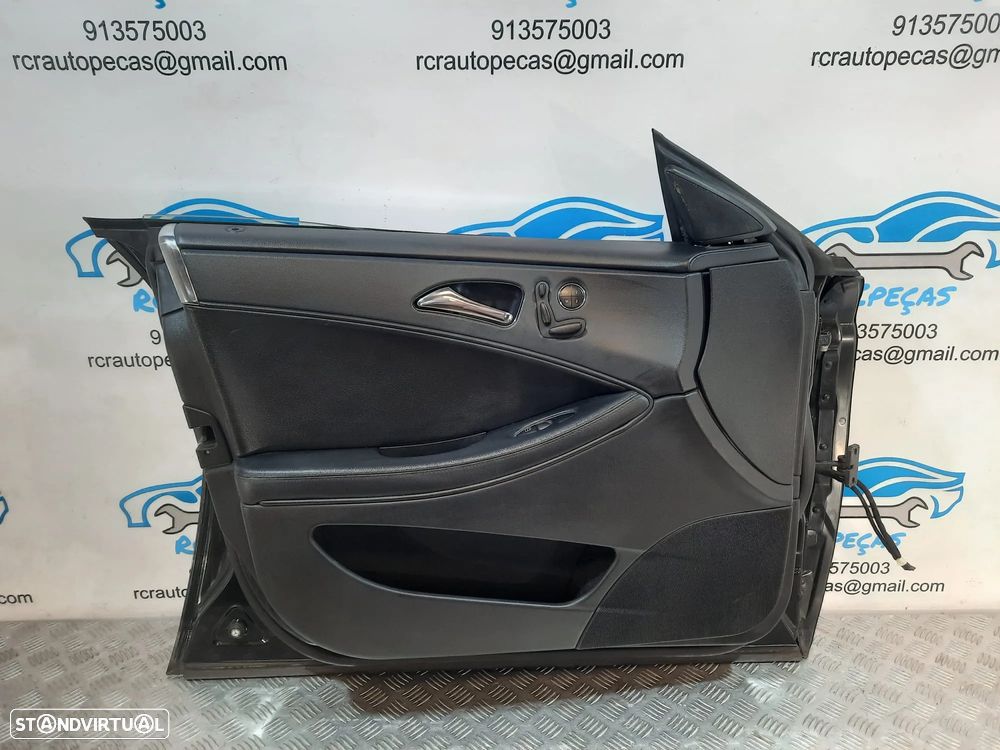 PORTA PORTAS FRENTE FRONTAL ESQUERDA MERCEDES BENZ CLS C219 W219 FECHO ELEVADOR MOTOR PUXADOR VIDRO A2197200105 - 9