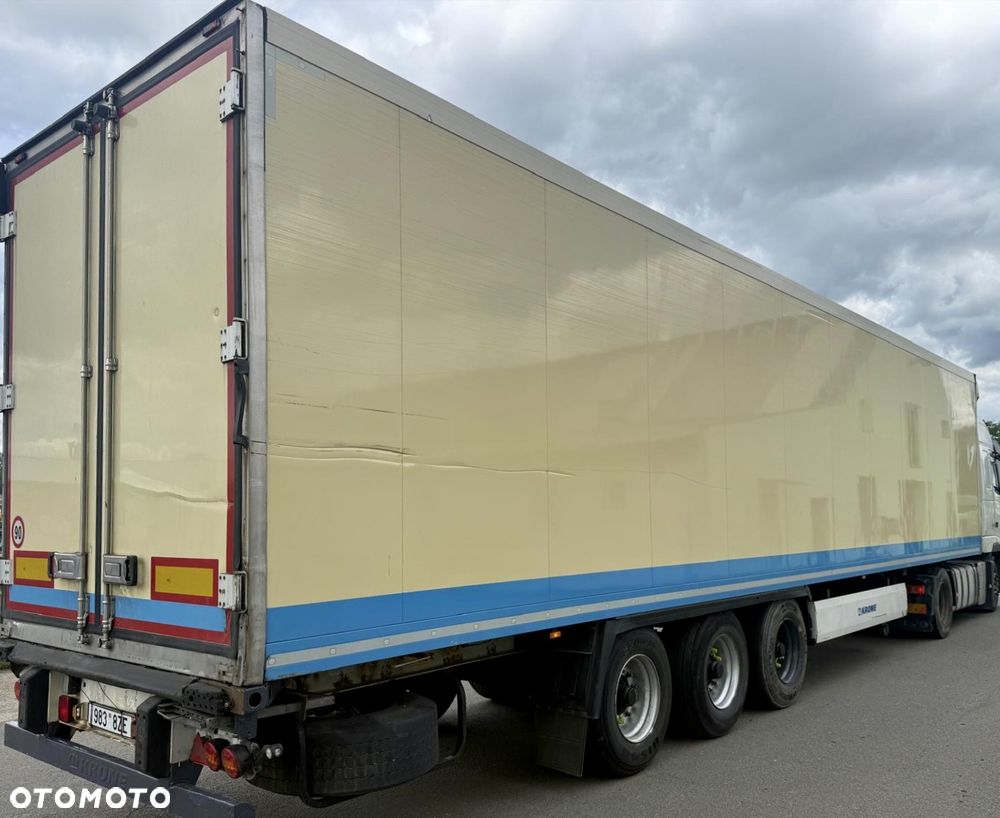 Krone DOPPELSTOCK AGREGAT CARRIER VECTOR 1850 EL.+DI. OSIE BPW OŚ PODNOSZONA GRUBOŚĆ ŚCIANY:6cm WAGA:9060kg 2012r ŁADNA - 4