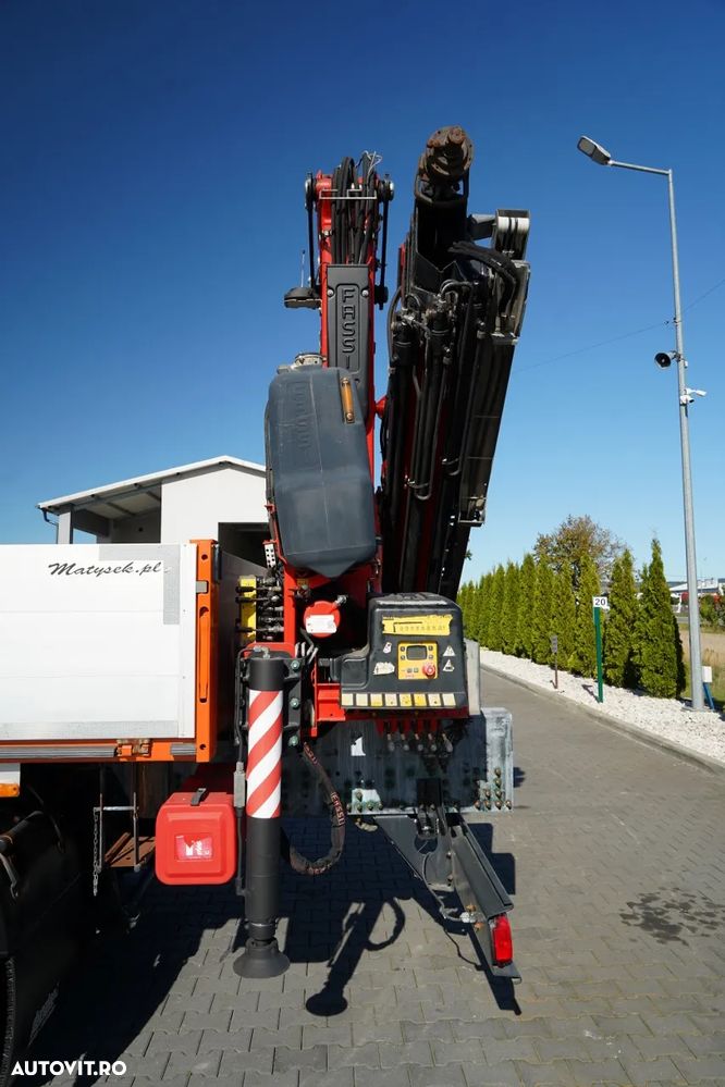 Iveco STRALIS 420 / 6X2 / LIVRARE 6.5m + HDS FASSI. F185 CAPACITATE MAXIMĂ DE ÎNCĂRCARE 5750 KG / RADIOCOMANDĂ / ROTATOARE / ANVELOPE 100% / - 20