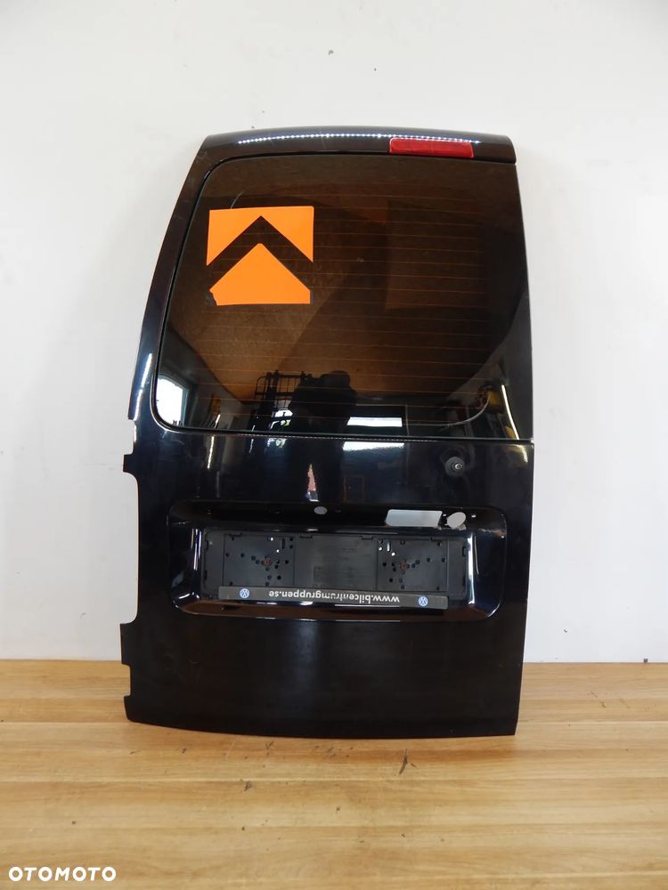 Drzwi tył tylne VW CADDY III 03-14 czarny LC9Z Łuków części - 2
