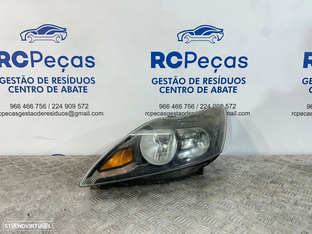 .Conjunto Farois Oticas Frente Frontais Original Ford Focus 2 MK2 Fase 2 8M51-13W030-DE 8M51-13W029-DF 2007 - 2010 - 9