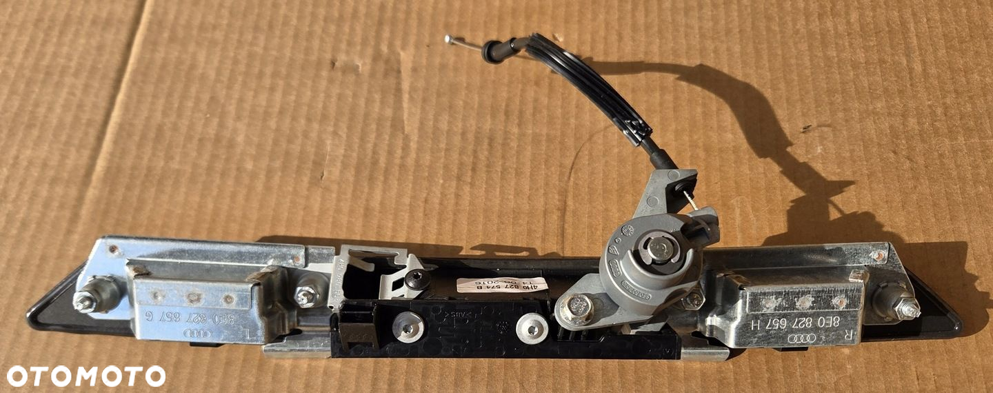 AUDI A8 D8 D4 LIFT BLENDA KLAMKA KLAPY BAGAŻNIKA OŚWIETLENIE 4H0827574B - 3