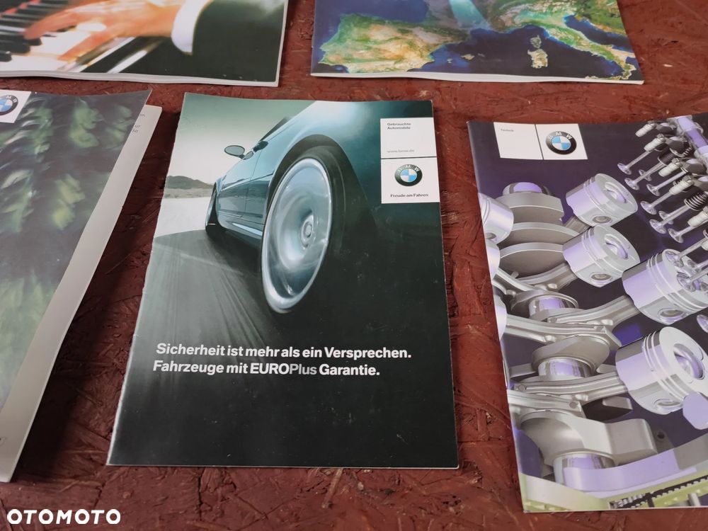 BMW E39 ORYGINALNY KPL. DOKUMENTÓW / INSTRUKCJE OBSŁUGI + POKROWIEC NA DOKUMENTY O NR. 9 789 718 OEM - 13