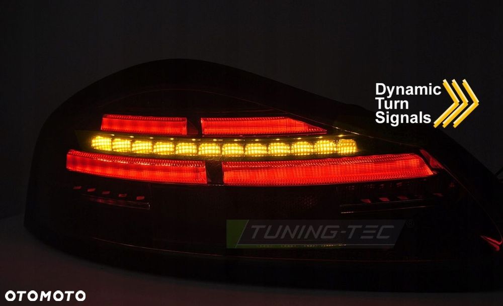 Lampy tyl L+R Full Led Bar Tuning Smoke Black Porsche Boxster 986 1996-2004 - 4