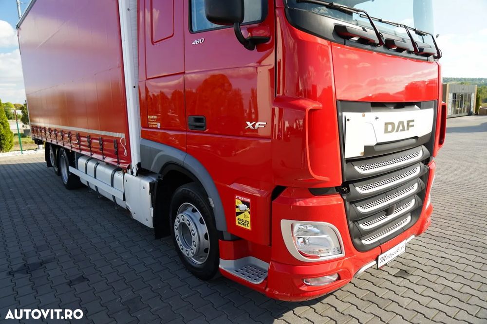 DAF XF 480 / SOLÓWKA / SSC / 6X2 / PUNTE RIDICATĂ / WIELTON / TRANSPORT / - 9