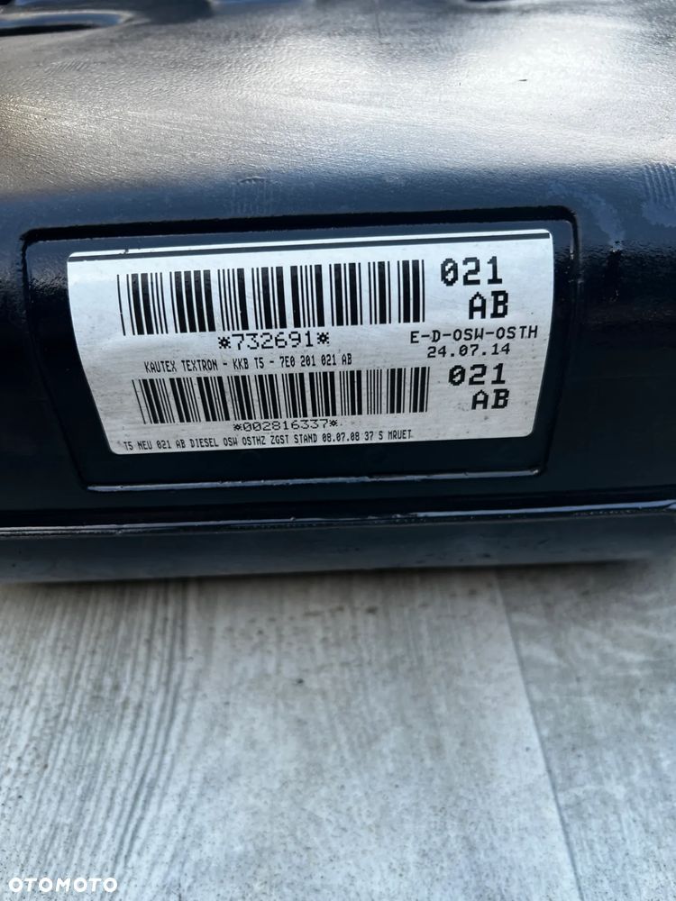 VW T6 TRANSPORTER 2.0TDI ZBIORNIK PALIWA 7E0201085 KOMPLETNY - 5