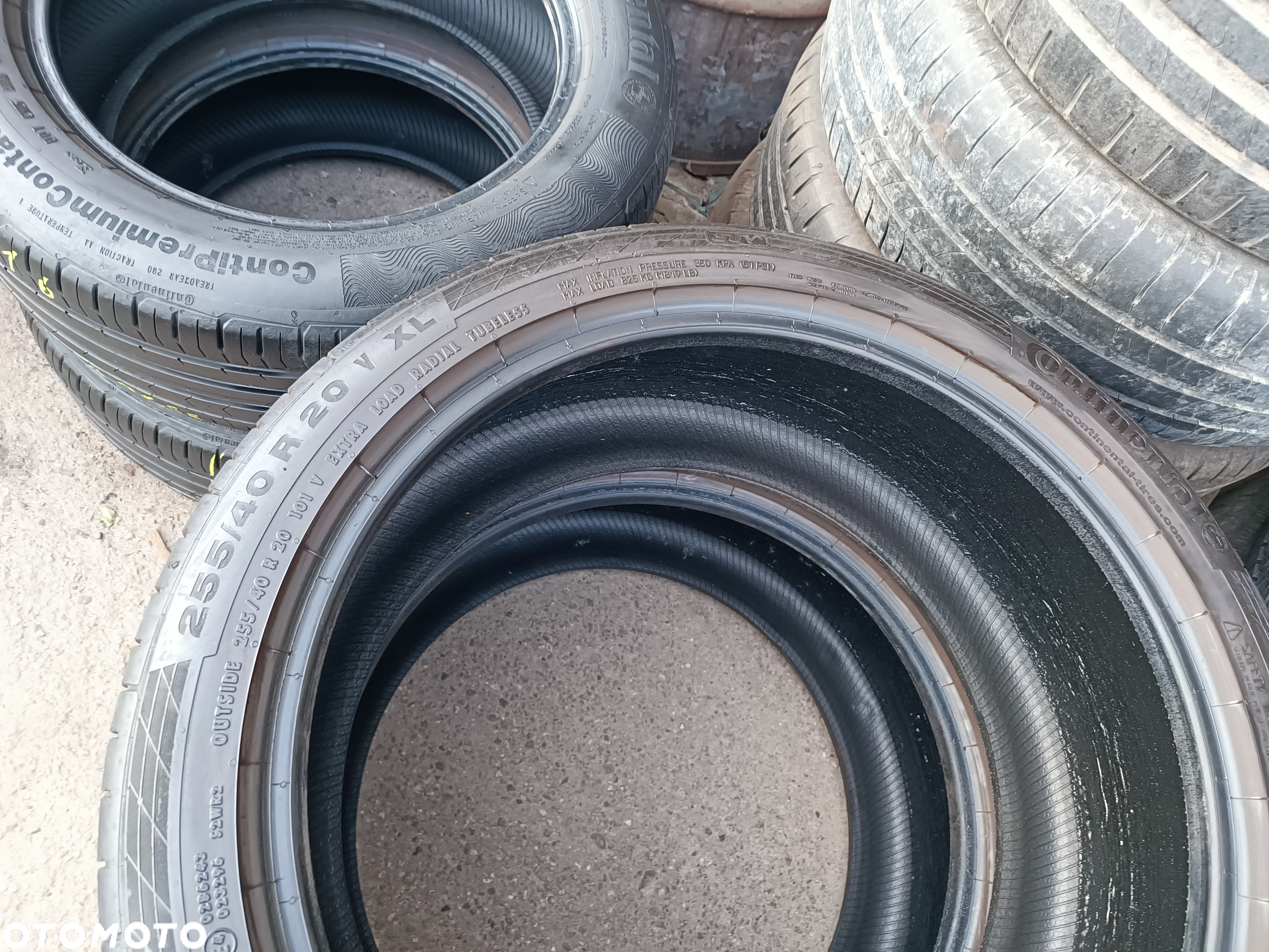 255/40R20 101V XL Opony Letnie Lato CONTINENTAL ContiSportContact 5 5mm Legnica ALU-RAD 255/40 - 6