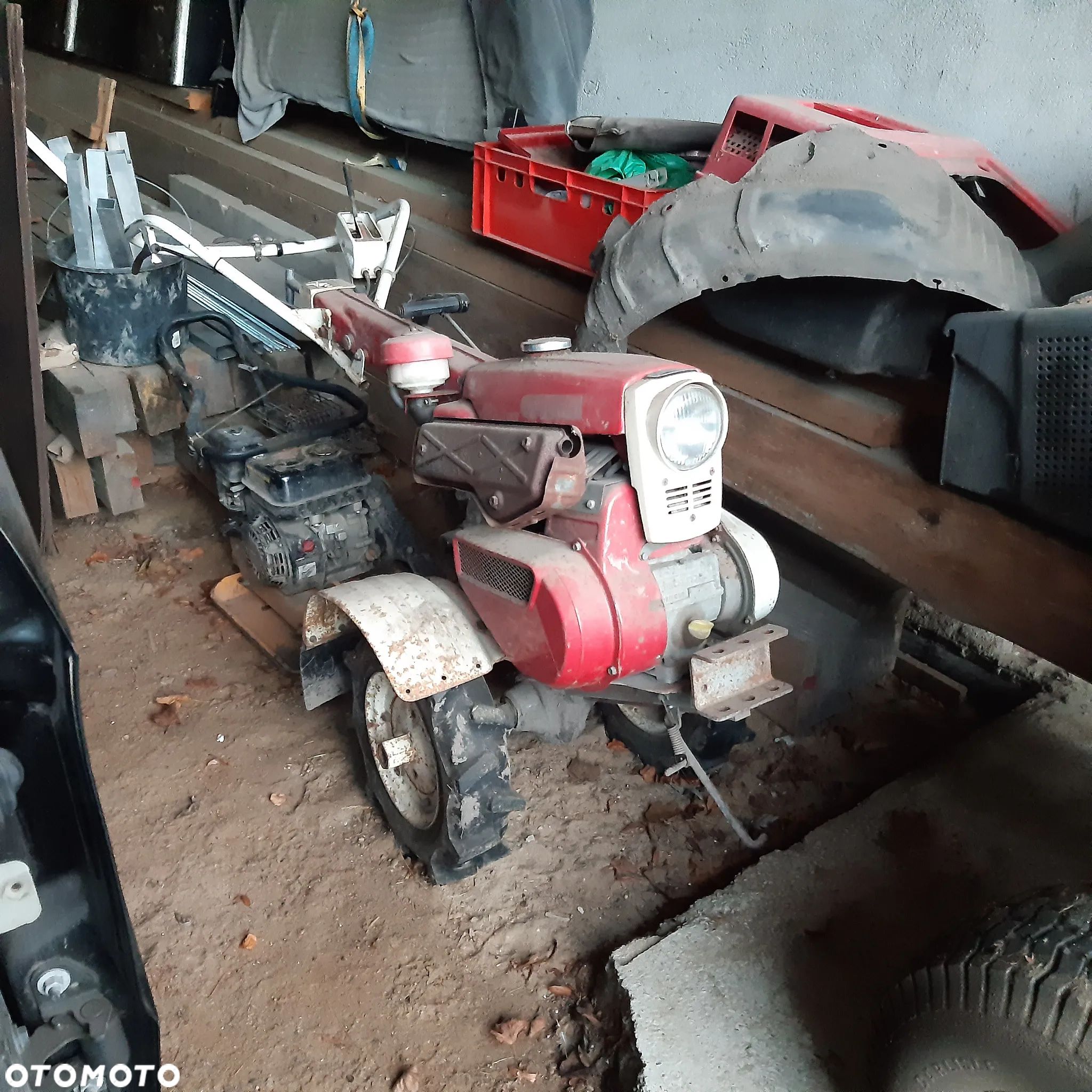 Honda F 650 glebogryzarka - 1