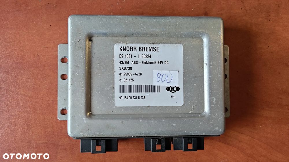 STEROWNIK ABS MAN 8-163 81.25935-6728 3X0738 - 1