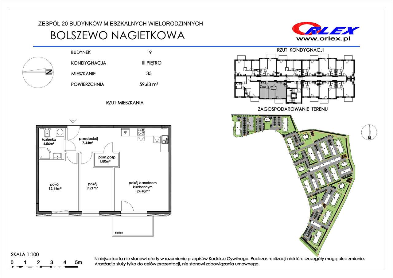 *PROMOCJA* Słoneczne mieszkanie. Bolszewo ul. Nagietkowa 38/35