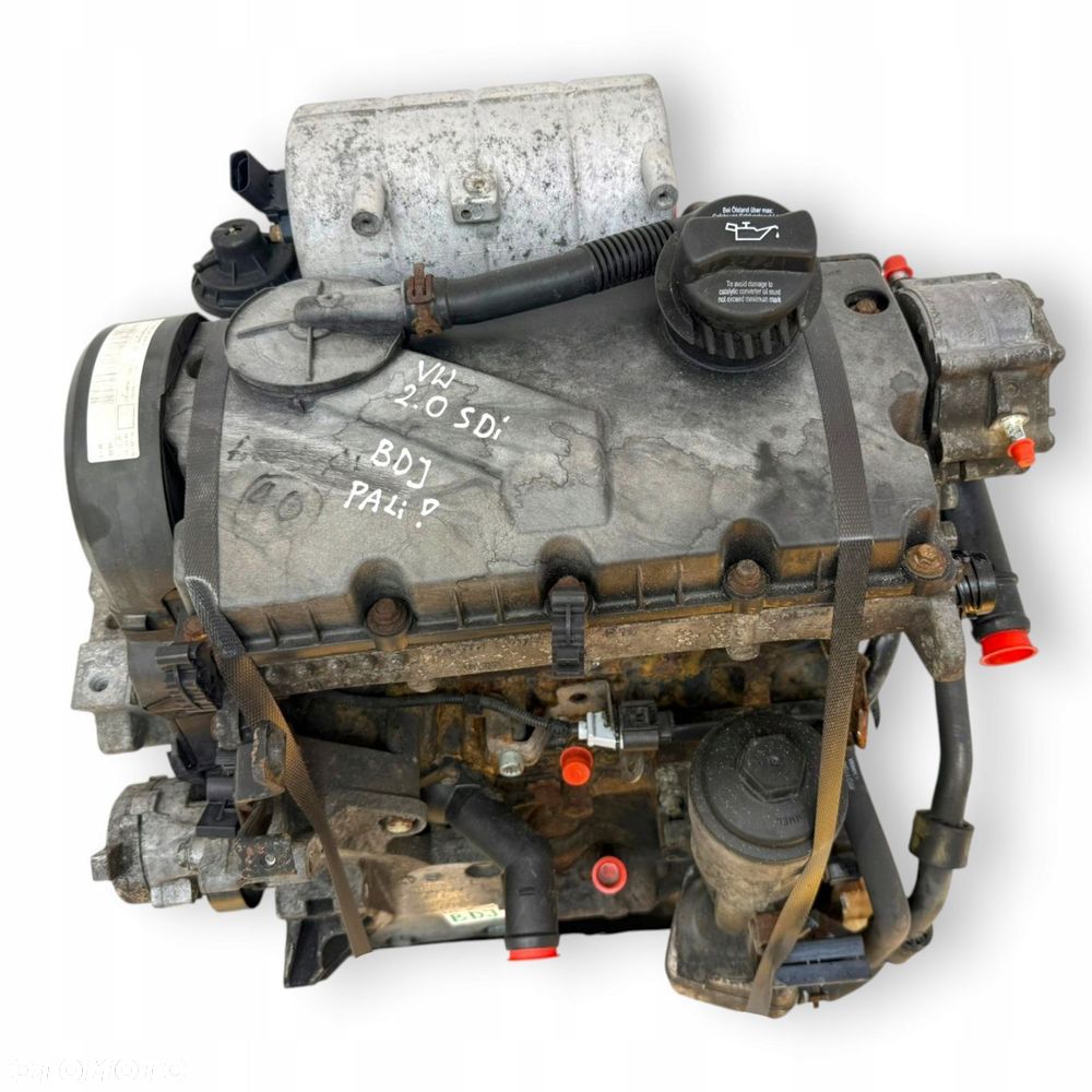 SILNIK BDJ VW Caddy III 2.0 SDI 70KM diesel sprawny kompletny 174 223km - 3