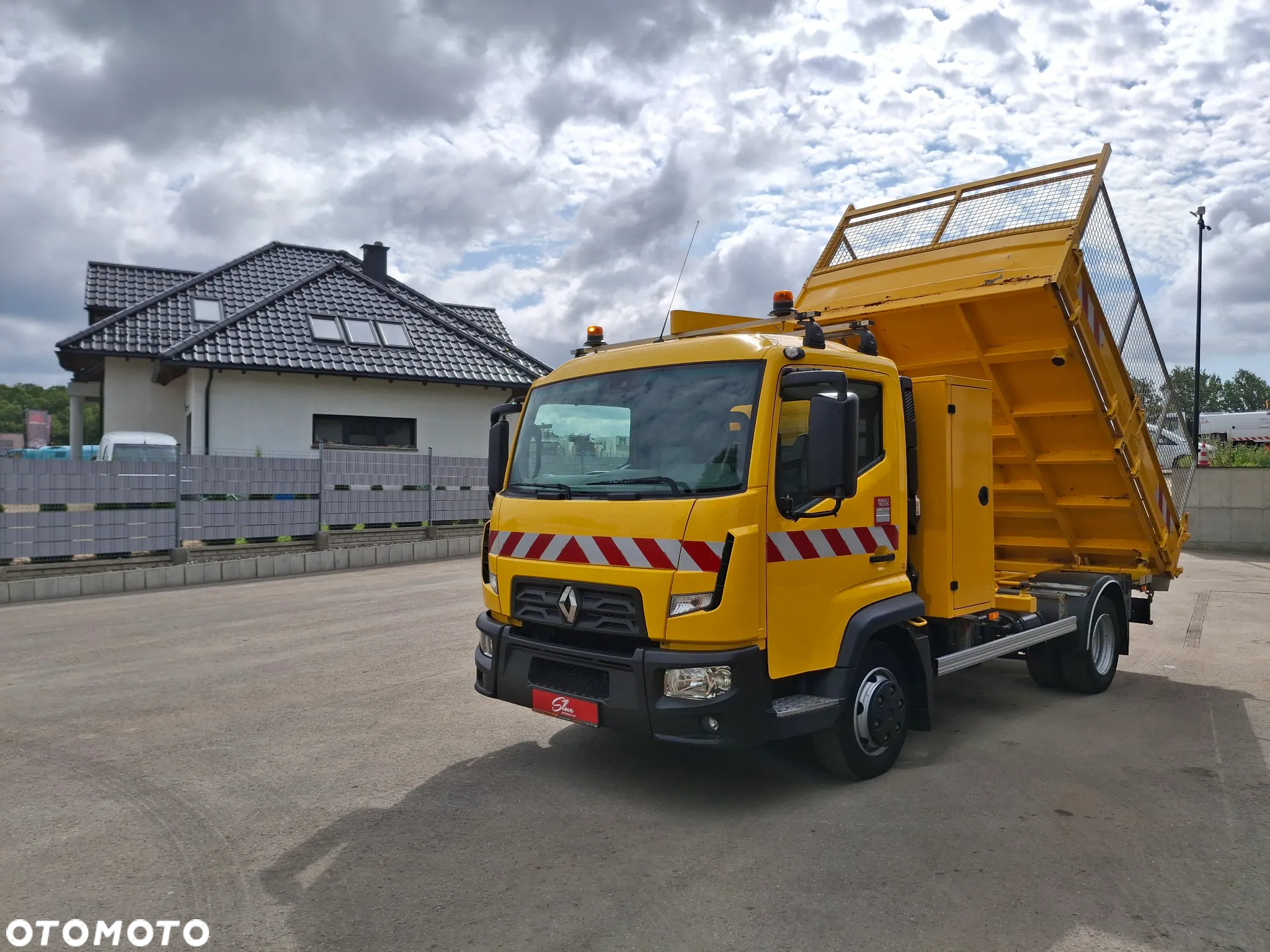 Renault D7.5 Wywrotka Kipper 3 Strony Hak Euro 6 2015r 3 Miejsca Skrzynia Dzielone Burty Bliźniak 7500 KG - 15