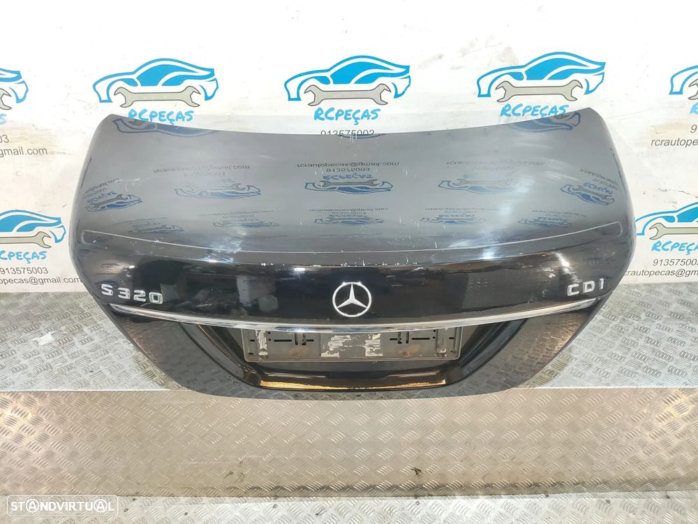 Porta Tampa Mala Mercedes Benz Class S W221 Fecho Puxador - 4