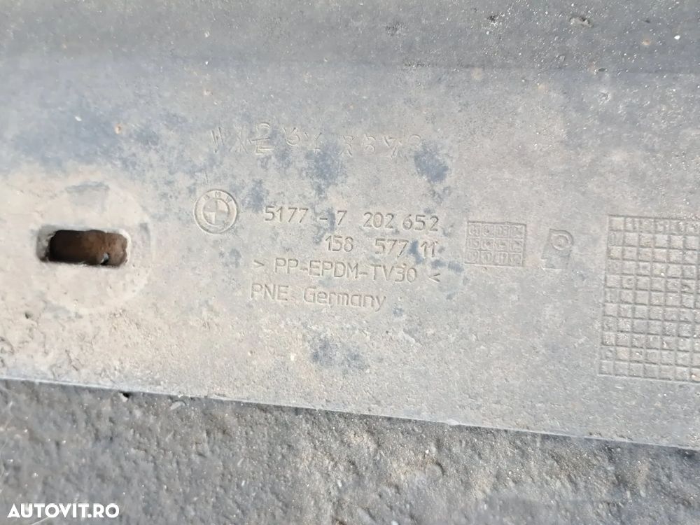 Prag stanga dreapta model facelift Black Sapphire cod 475 Originale BMW E90 LCI E91 LCI - 7