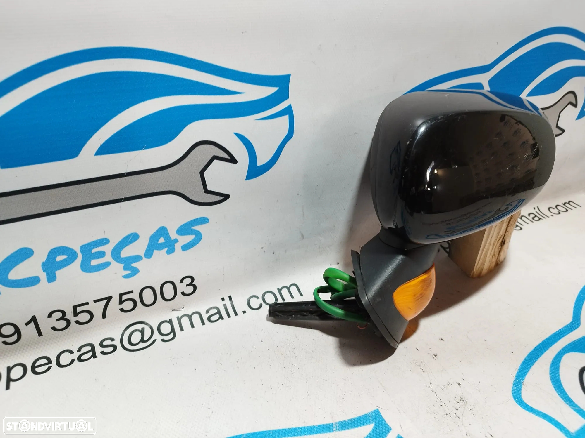 ESPELHO RETROVISOR ESQUERDO RENAULT MODUS 8200436382 ELETRICO AQUECIDO ESPELHOS RETROVISORES - 5